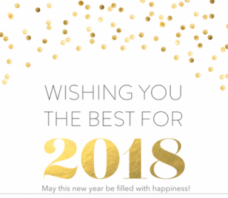 Bonne année 2018 !