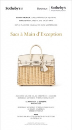 Bordeaux et Cap Ferret Sotheby's International Realty X Hermès X Sotheby's Auction